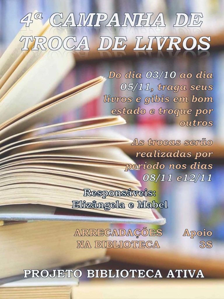 Campanha Troca de Livros