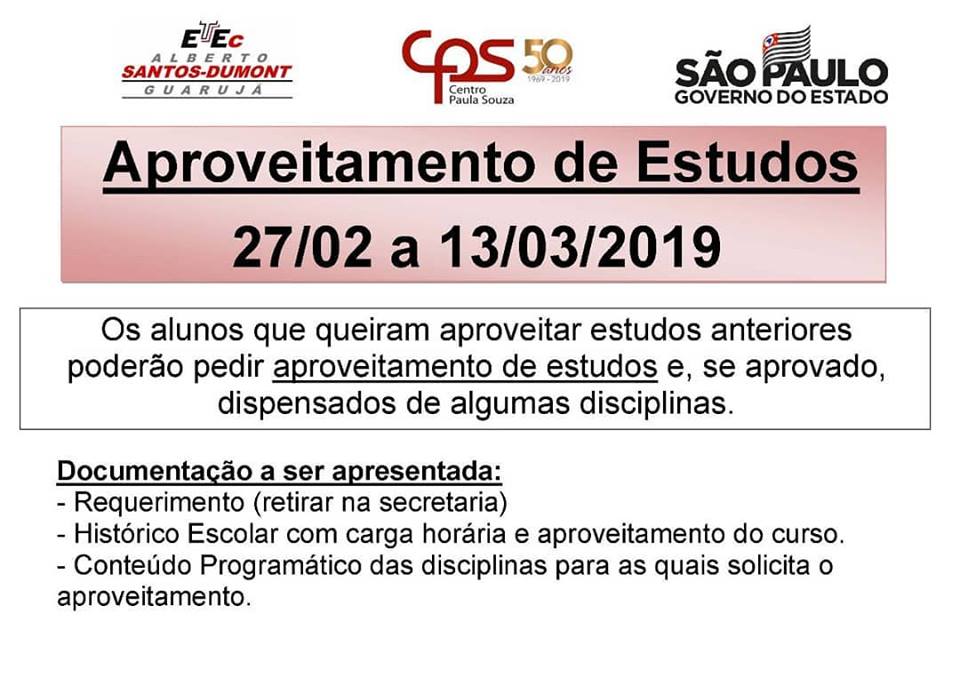 Aproveitamento